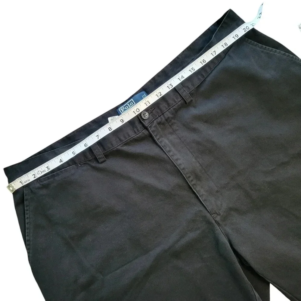Polo Ralph Lauren Men's Flat Front 100% Cotton Prospect Chinos Shorts Size 42